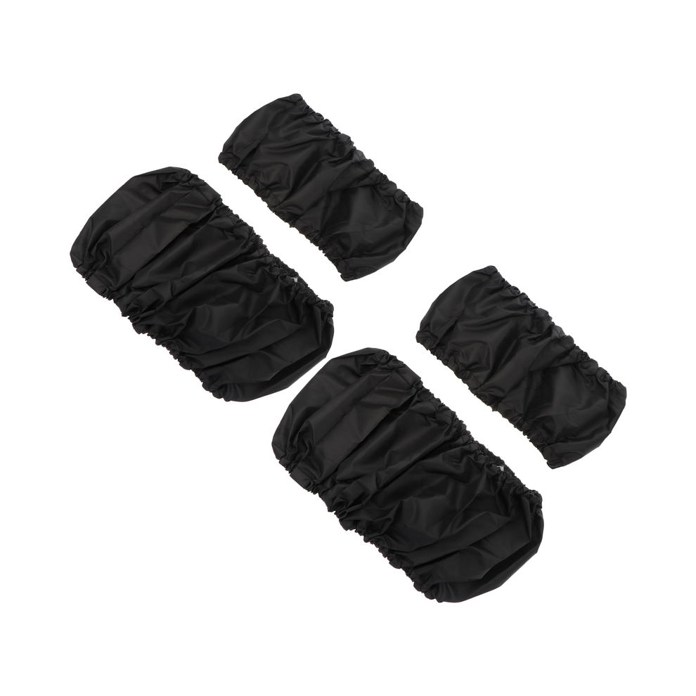 Maxpower (Black) 4Pcs Baby Stroller Wheel Cover Dustproof And Waterproof Wheel Protective Cover