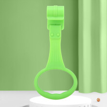 (green) Baby Learning to Stand Hand-Pull Ring Sling Ring Play Bed Bed Car Hook Suitable for 0-3 Years Old Babies