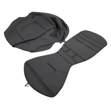 (black) 175 Stroller Accessories Canopy Cover Seat Cushion For babyyoya babytime Sunshade Cover Seat Mattress With Back Zipper Pocket