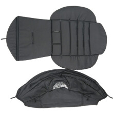 (Black 01) Baby Stroller Hood And Cushion For Babyyoya yoyo2 Stroller Accessories Pram Cushion Pad Sun Shade Cushion Seat