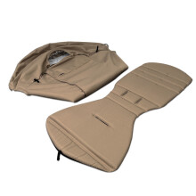 (khaki) Baby Stroller Hood And Cushion For Babyyoya yoyo2 Stroller Accessories Pram Cushion Pad Sun Shade Cushion Seat