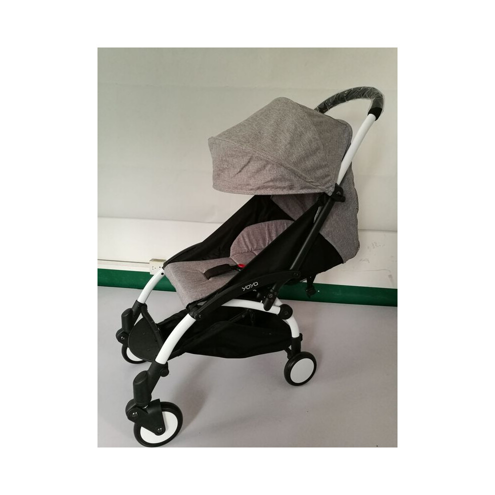 Maxpower (Ash) Stroller Sunshade Covers And Cushions For Yoyo Yoya Yuyu Vovo Babyzen Bugaboo Strollers Carts Sun Shade Canopy And Seat