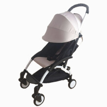 (beige) Stroller Sunshade Covers and Cushions for Yoyo Yoya Yuyu Vovo Babyzen Bugaboo Strollers Carts Sun Shade Canopy and Seat
