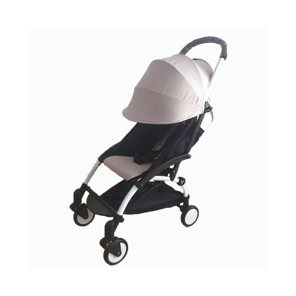 Maxpower (Beige) Stroller Sunshade Covers And Cushions For Yoyo Yoya Yuyu Vovo Babyzen Bugaboo Strollers Carts Sun Shade Canopy And Seat Beige