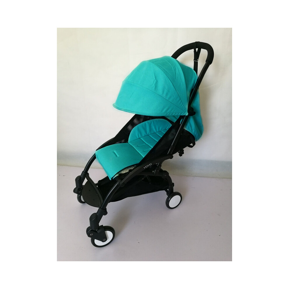 ( Green) Stroller Sunshade Covers And Cushions For Yoyo Yoya Yuyu Vovo Babyzen Bugaboo Strollers Carts Sun Shade Canopy And Seat Dark/Green Maxpower