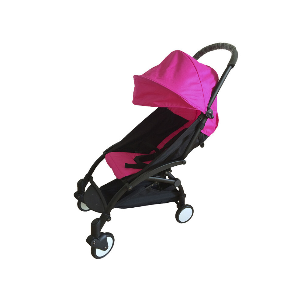 (Rosy) Stroller Sunshade Covers And Cushions For Yoyo Yoya Yuyu Vovo Babyzen Bugaboo Strollers Carts Sun Shade Canopy And Seat Maxpower
