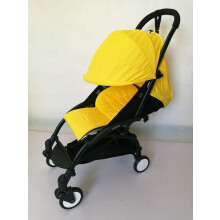 (yellow) Stroller Sunshade Covers and Cushions for Yoyo Yoya Yuyu Vovo Babyzen Bugaboo Strollers Carts Sun Shade Canopy and Seat