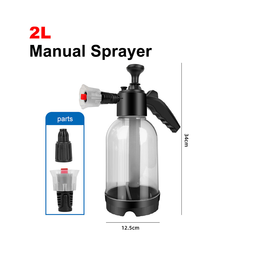 Maxpower ( Manual 2L) 5L Electric Sprayer Garden Automatic Atomization Usb Rechargeable Plant Sprayer Bottle Sprinkler Watering Can Garden Irrigation White