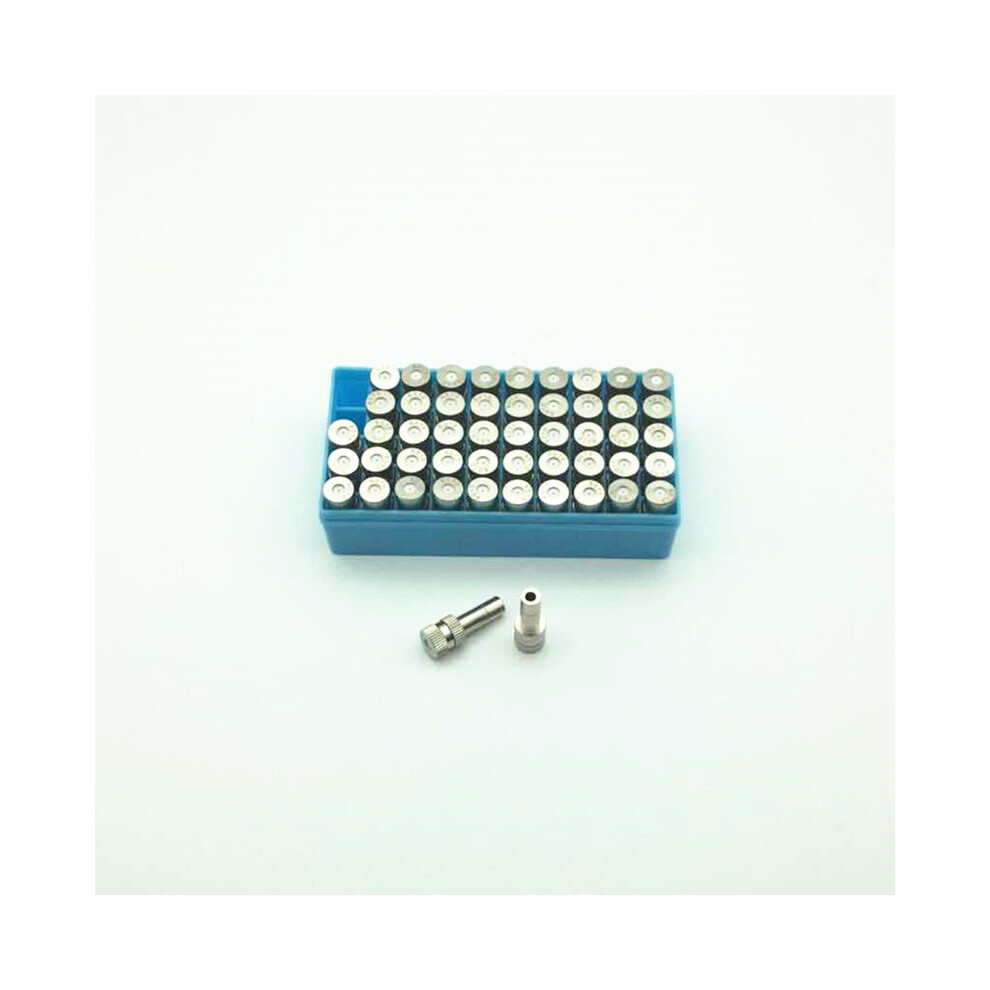 (0.6mm nozzles) (50 Pieces/Lot) Low Pressure Stainless Steel Fog Misting Nozzles Connectors Garden Water Irrigation Sprinkler