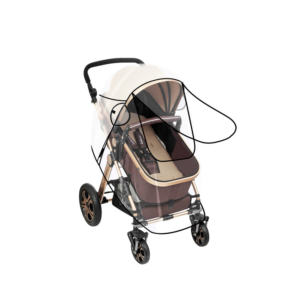 Maxpower (Universal) Stroller Accessories Rain Cover For Babyzen Yoyo Baby Yoya Plus Windproof Waterproof Infant Pram Pushchair Universal Raincoat