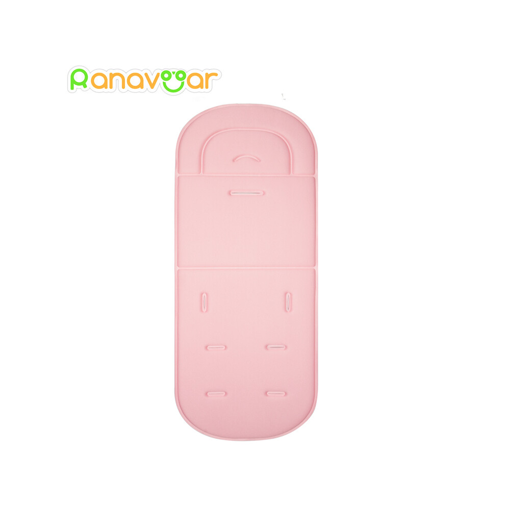 (Pink) Fation Comfortable Baby Stroller Pad Four Seasons General Soft Seat Cushion Child Cart Seat Mat Kids Pushchair Cushion For Pink Maxpower