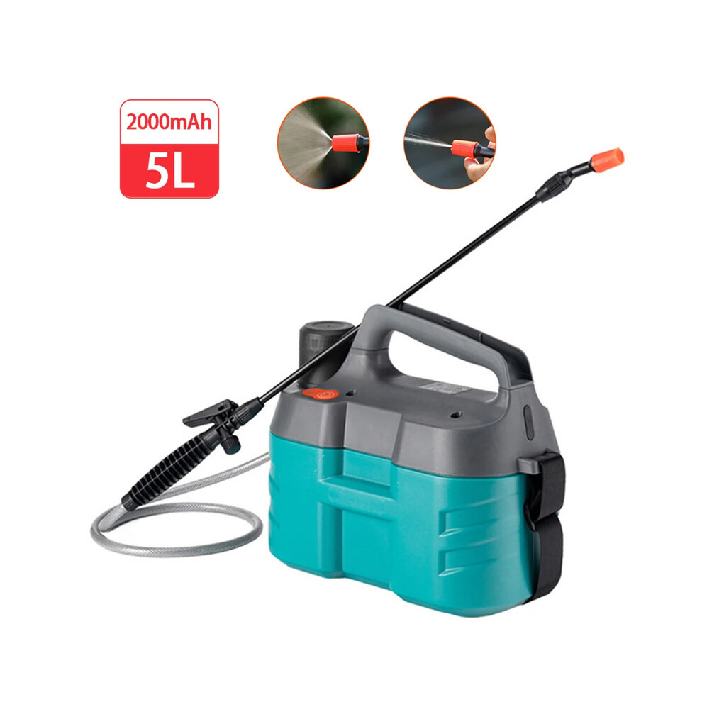 Maxpower (Bzy-Da5l) 5L Electric Sprayer Automatic Garden Plant Mister Watering Can Rechargeable 2200Mah Irrigation Tool Atomization Machine