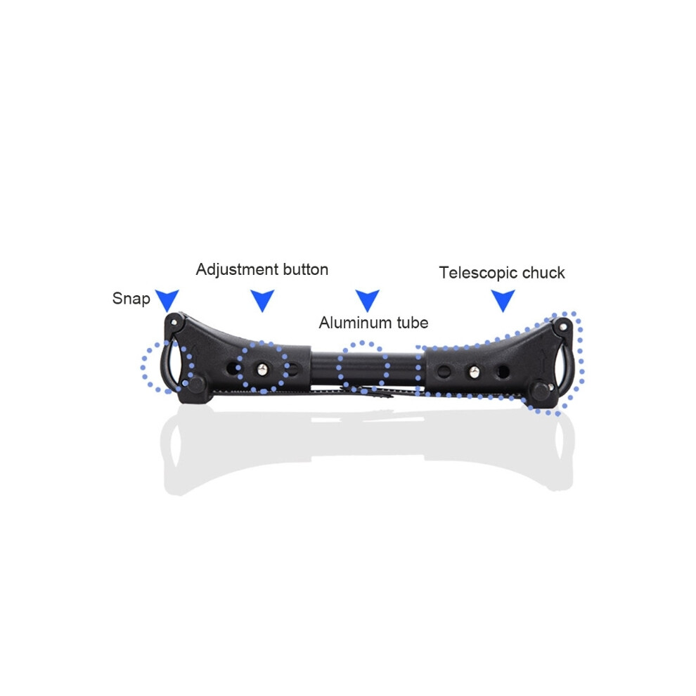 (1pc sample) 3Pcs Twin Baby Stroller Connector Universal Joints Triplets Quadruplets Infant Cart Secure Straps Adjustable Linker Hook