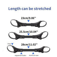 (3pcs set) 3Pcs Twin Baby Stroller Connector Universal Joints Triplets Quadruplets Infant Cart Secure Straps Adjustable Linker Hook