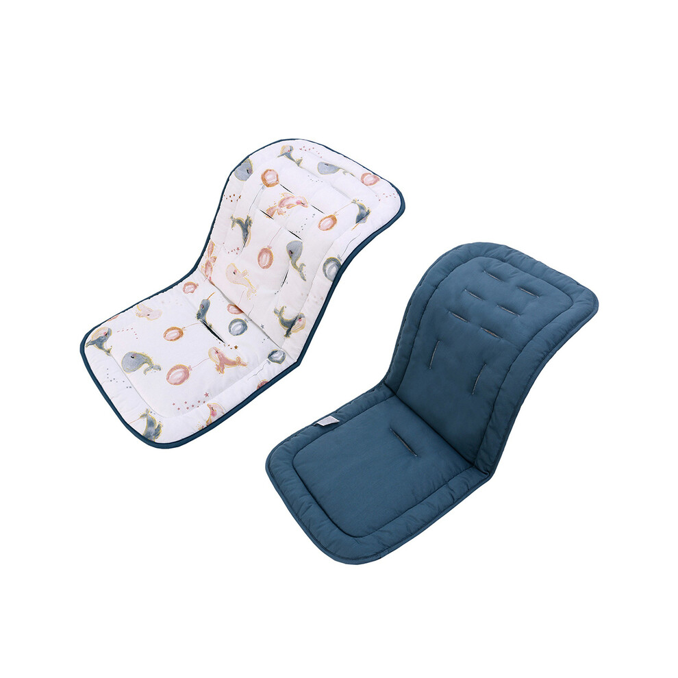 (O) Stroller Seat Liner For Baby Pushchair Car Cart Chair Mat Child Trolley Mattress Diaper Pad Infant Stroller Cushion Accessories Maxpower