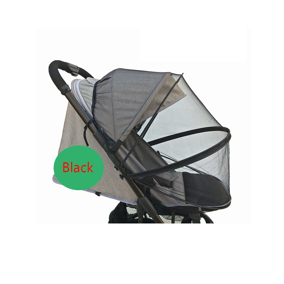 Maxpower (Black) Baby Stroller Accessories Mosquito Net For Quintus Q1 N77 Q3 Plus Cybex Balios Mios Twist Bugaboo Bee5 Bee3 Babyzen Yoyo