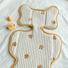 (tiger) Baby Stroller Liner Breathable Newborn Car Seat Cushion Changing Nappy Pad Summer Kids Pram Accessories