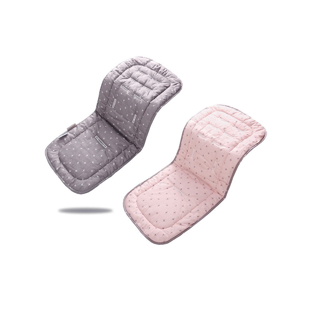 Maxpower (Beige) Stroller Seat Liner For Baby Pushchair Car Cart Chair Mat Child Trolley Mattress Diaper Pad Infant Stroller Cushion Accessories Beige