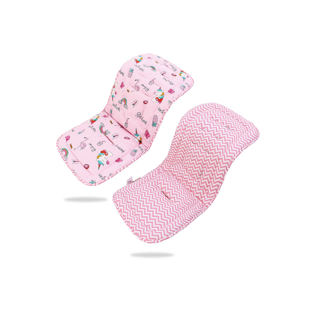 (Brown) Stroller Seat Liner For Baby Pushchair Car Cart Chair Mat Child Trolley Mattress Diaper Pad Infant Stroller Cushion Accessories Brown Maxpower