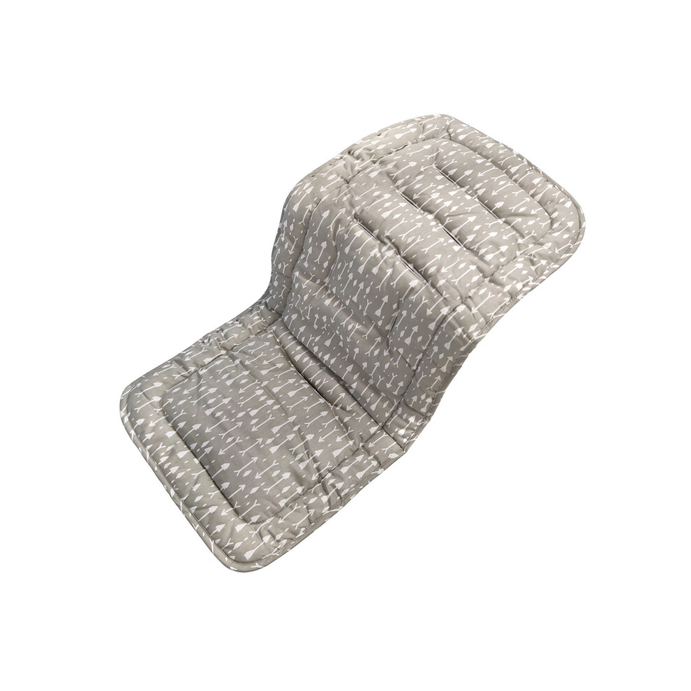 (Plum) Stroller Seat Liner For Baby Pushchair Car Cart Chair Mat Child Trolley Mattress Diaper Pad Infant Stroller Cushion Accessories Maxpower