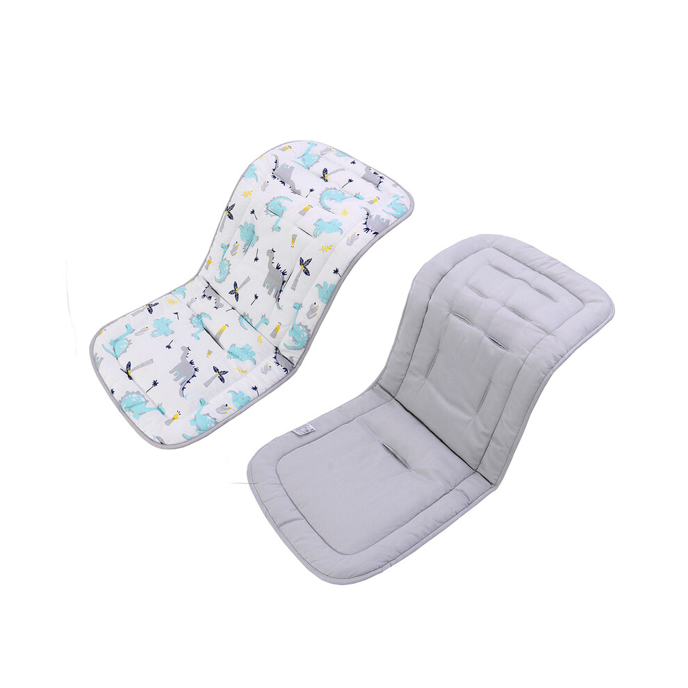 Maxpower (Orange) Stroller Seat Liner For Baby Pushchair Car Cart Chair Mat Child Trolley Mattress Diaper Pad Infant Stroller Cushion Accessories Orange