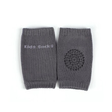 (Dark gray B) Baby Knee Pad Kids Non-slip Crawling Cushion Infants Toddlers Protector Safety Kneepad Leg Warmer Girl Boy Accessories