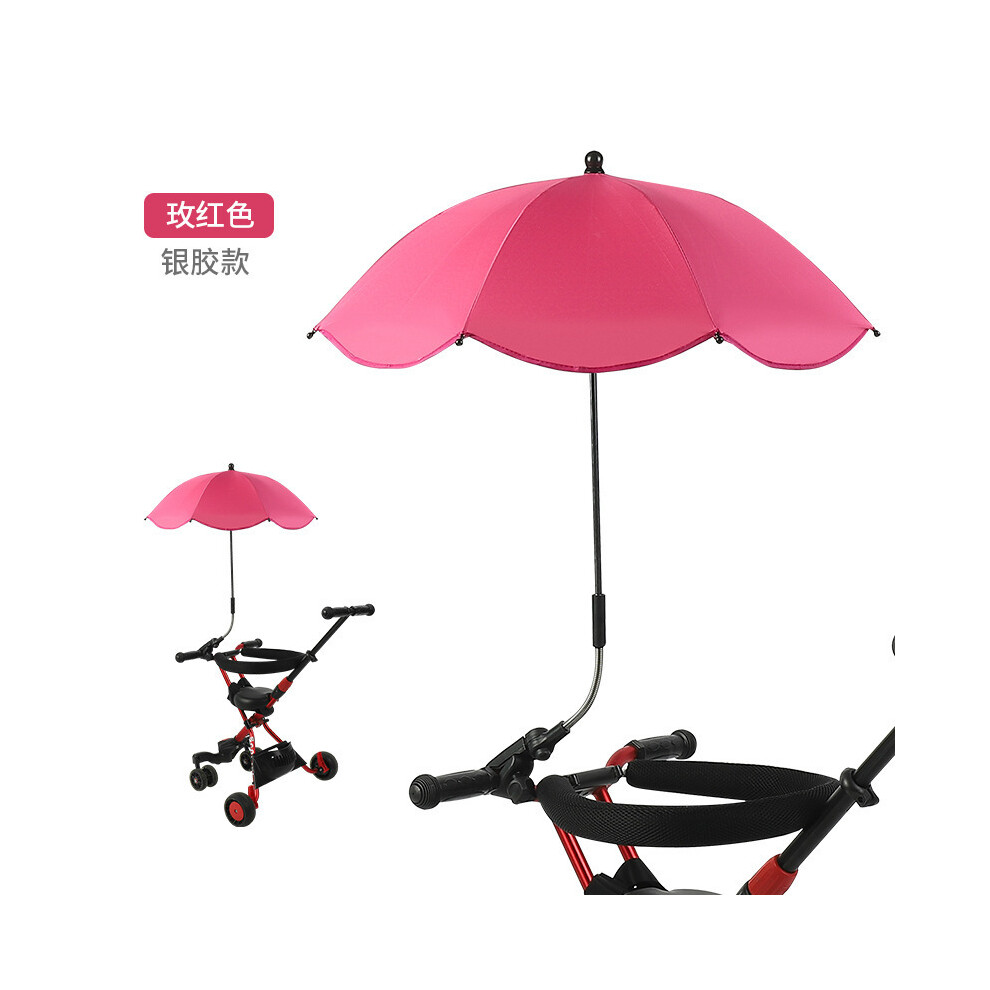 Maxpower (5) Universal Baby Car Pram Umbrella Adjustable Shade Umbrella Uv Sunshade For Stroller Accessories Sun Visor Portable Parasol