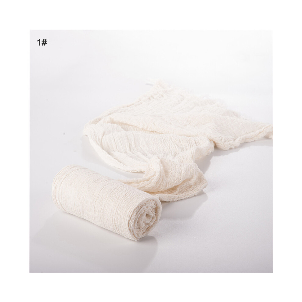 (1) Stretch Baby Photography Props Blanket Wraps Organic Cotton Wrap Soft Infant Newborn Photo Wraps Cloth Accessories 40*180cm