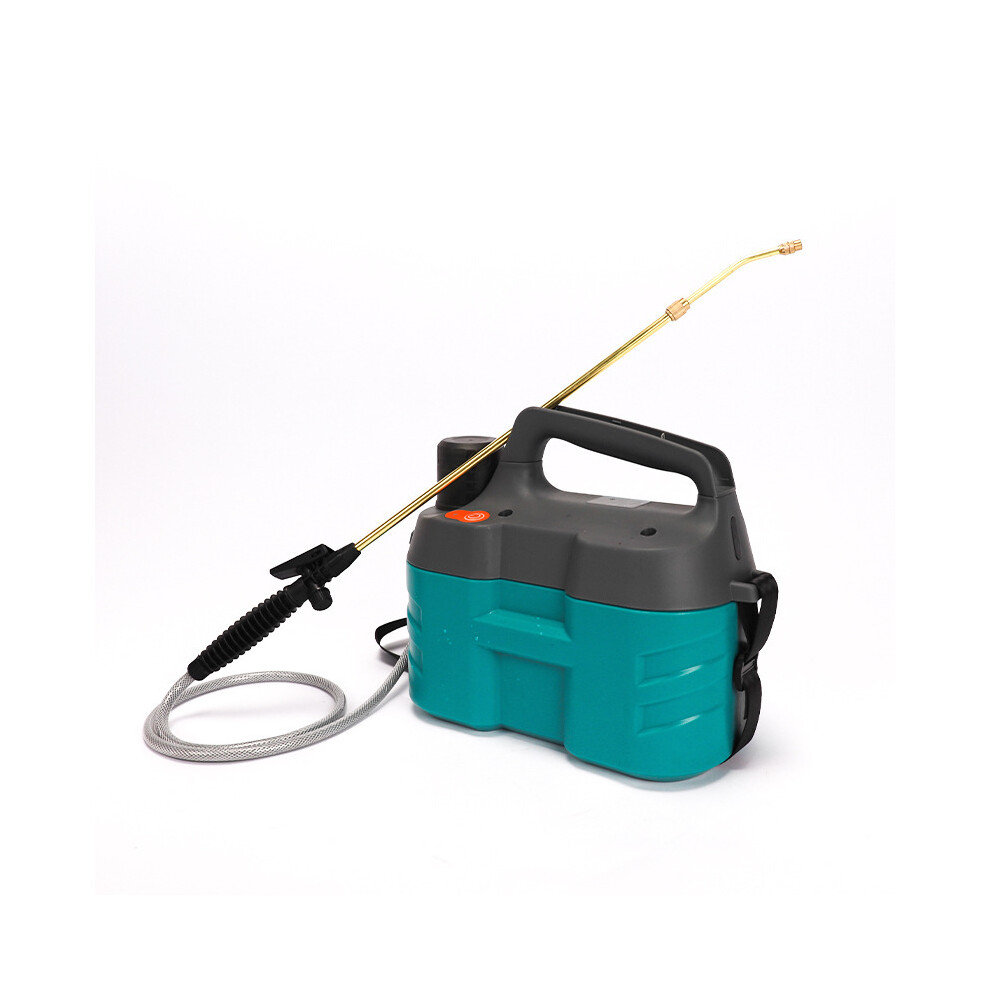 Maxpower (Blue) 5L Electric Plant Sprayer Garden Spray W/ Copper Telescopic Spray Rod Watering Can With Spray Gun Automatic Garden Plant