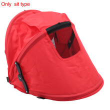 (red A) Baby Stroller Sunshield Shade Protection Hood Canopy Cover Prams Stroller Accessories Baby Stroller Sun Visor Carriage Sun