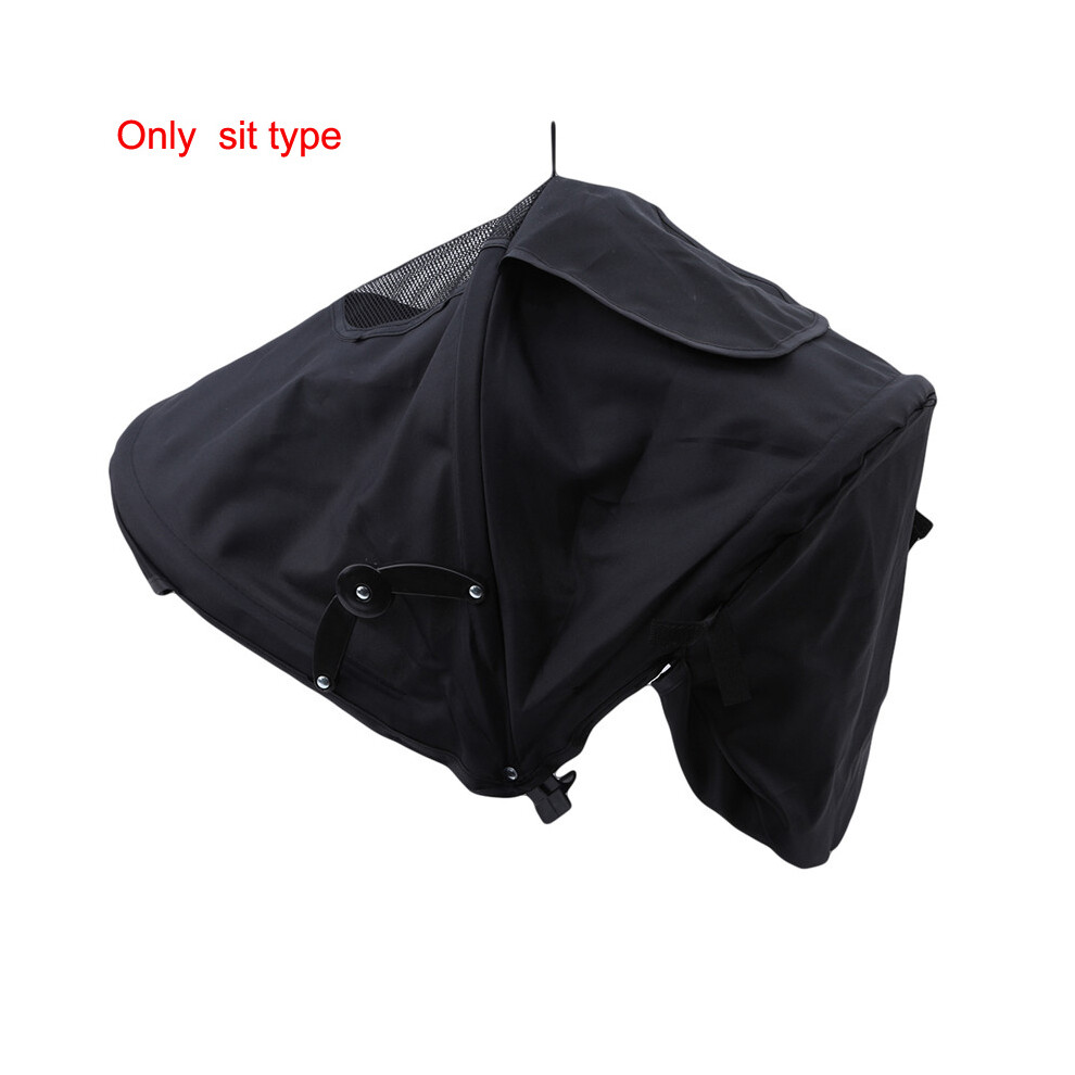 Maxpower ( A) Baby Stroller Sunshield Shade Protection Hood Canopy Cover Prams Stroller Accessories Baby Stroller Sun Visor Carriage Sun Black