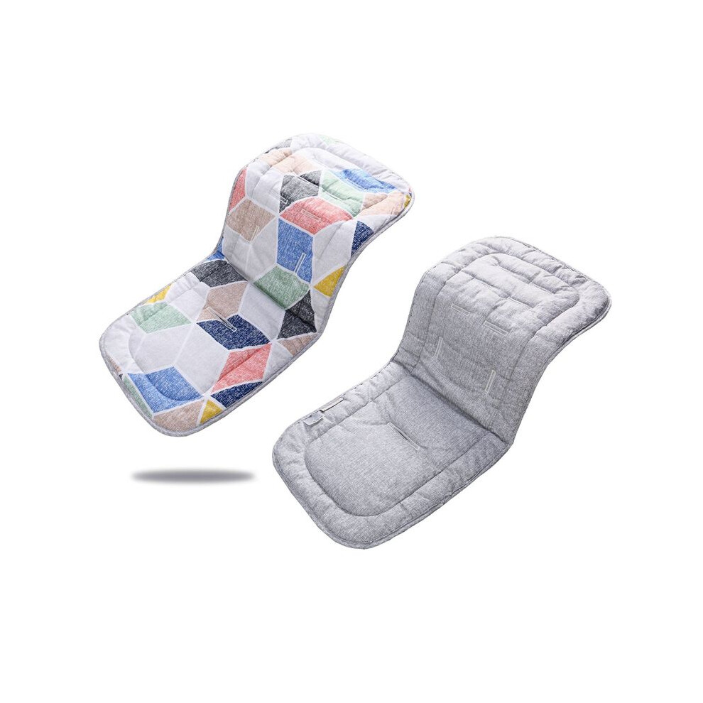 Maxpower (Polygon) Comfortable Cotton Baby Stroller Pad Four Seasons General Soft Seat Cushion Child Cart Seat Mat Kids Pushchair Cushion For