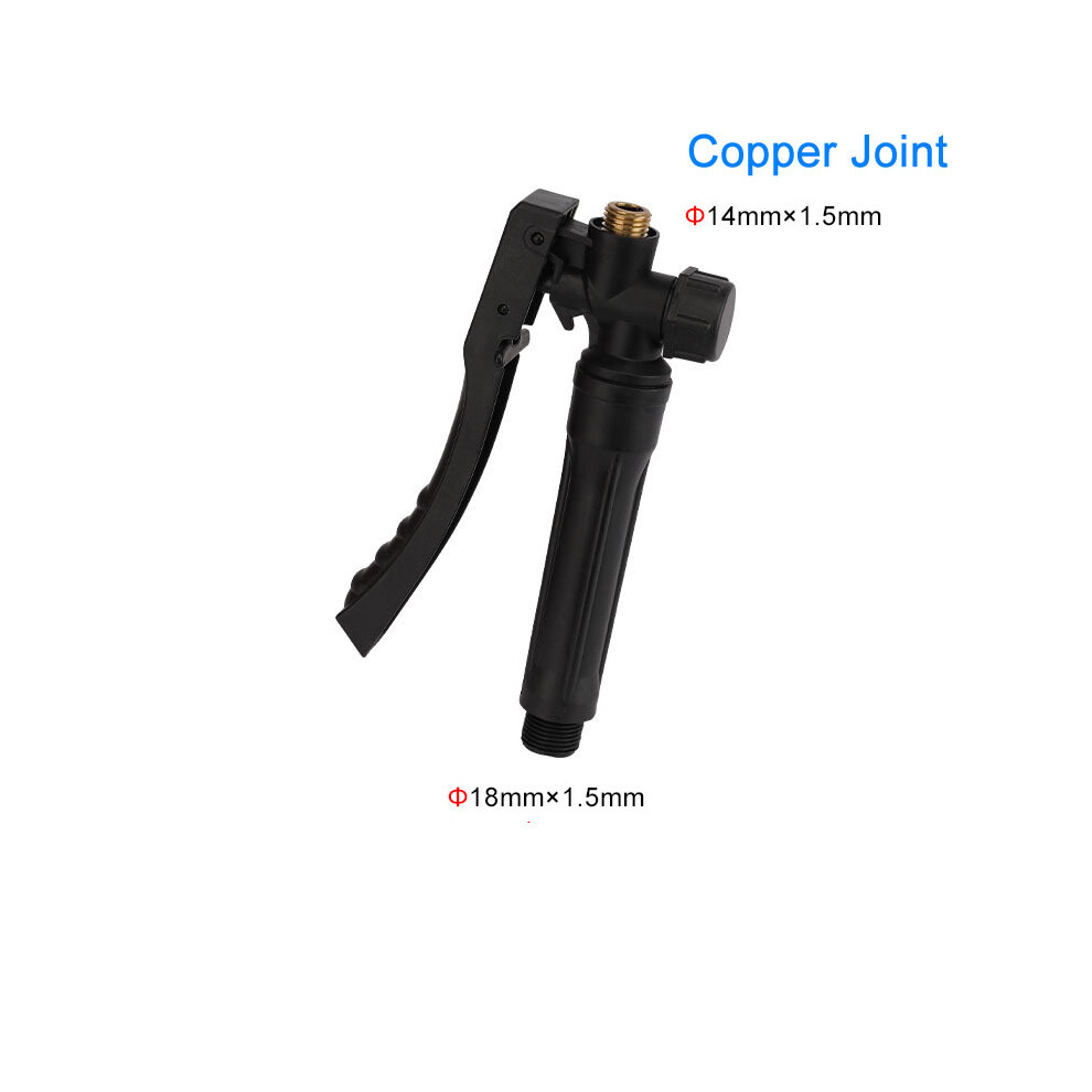 (Copper S) Handheld Handle Trigger Press Switch With Lock Copper Joint For Electric Spraying Hand Sprayer Garden Agricultural Accessories