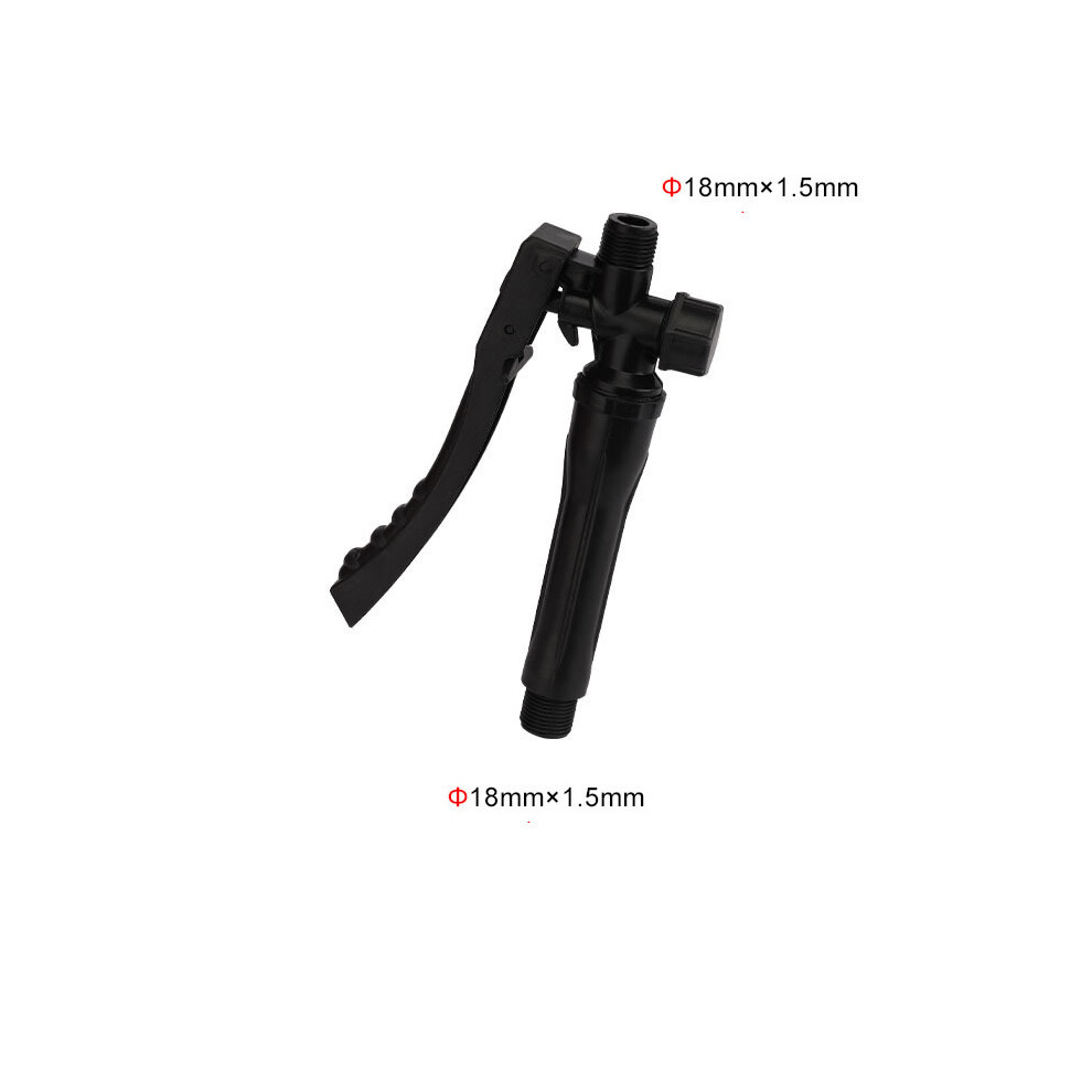 Maxpower (Plastic M) Handheld Handle Trigger Press Switch With Lock Copper Joint For Electric Spraying Hand Sprayer Garden Agricultural Accessories