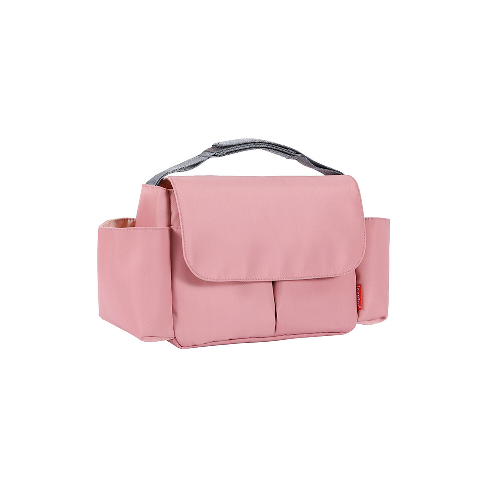 Photos - Pushchair Accessories MAXPOWER Baby Stroller Bag Pram Organizer Accessories Stroller Cup Holder Cover Trolley Organizer Pouch Travel Accessories (Coral)