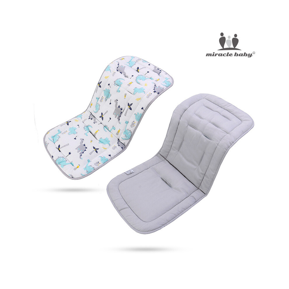 Maxpower (Dinosaur) Comfortable Cotton Baby Stroller Pad Four Seasons General Soft Seat Cushion Child Cart Seat Mat Kids Pushchair Cushion For