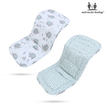 (elephant) Comfortable Cotton Baby Stroller Pad Four Seasons General Soft Seat Cushion Child Cart Seat Mat Kids Pushchair Cushion For