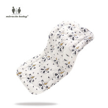 (panda) Comfortable Cotton Baby Stroller Pad Four Seasons General Soft Seat Cushion Child Cart Seat Mat Kids Pushchair Cushion For