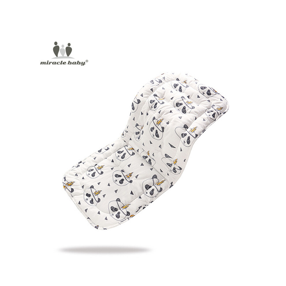 Maxpower (Panda) Comfortable Cotton Baby Stroller Pad Four Seasons General Soft Seat Cushion Child Cart Seat Mat Kids Pushchair Cushion For