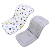 (star) Comfortable Cotton Baby Stroller Pad Four Seasons General Soft Seat Cushion Child Cart Seat Mat Kids Pushchair Cushion For