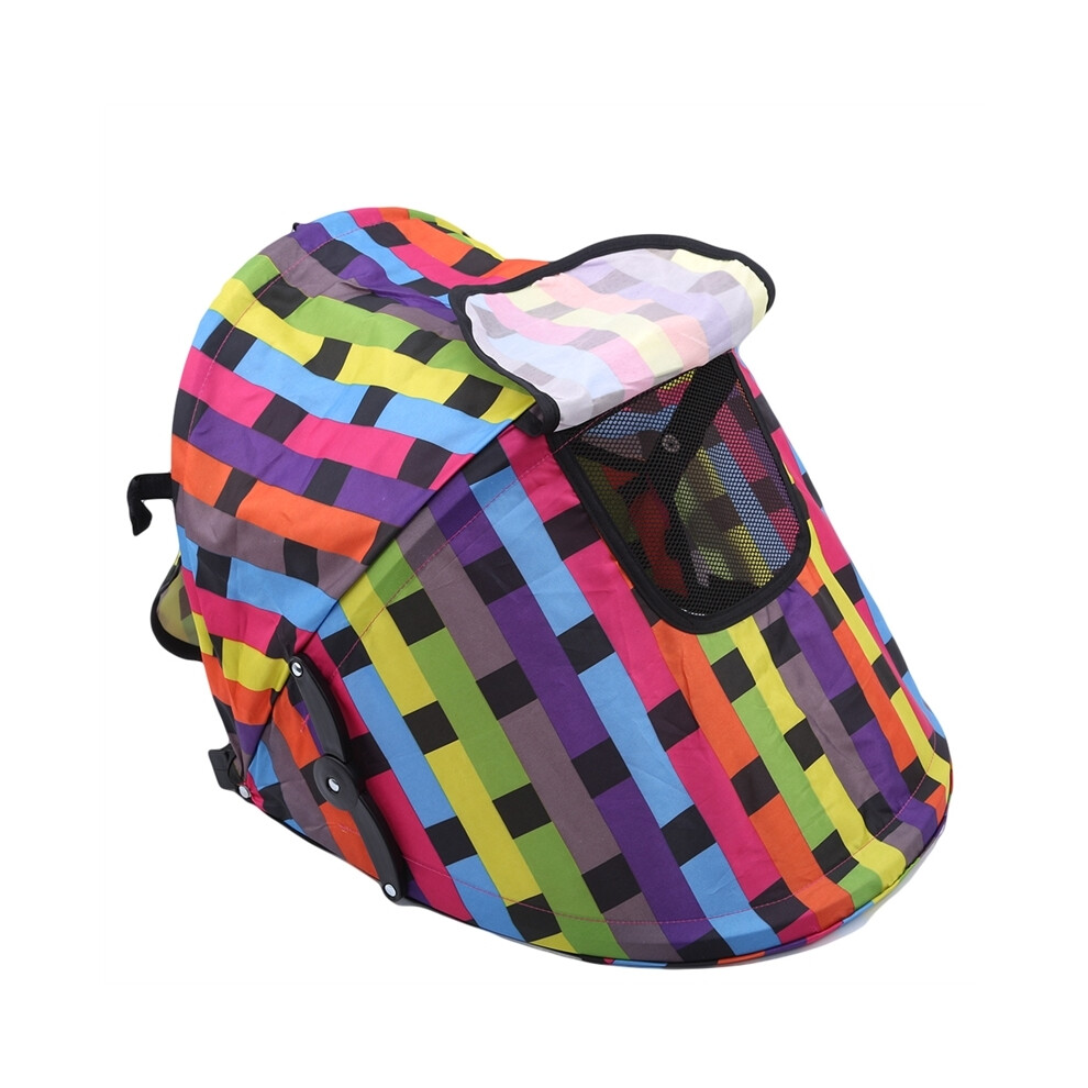 Maxpower (Colorful A) Baby Stroller Sunshield Shade Protection Hood Canopy Cover Prams Stroller Accessories Baby Stroller Sun Visor Carriage Sun