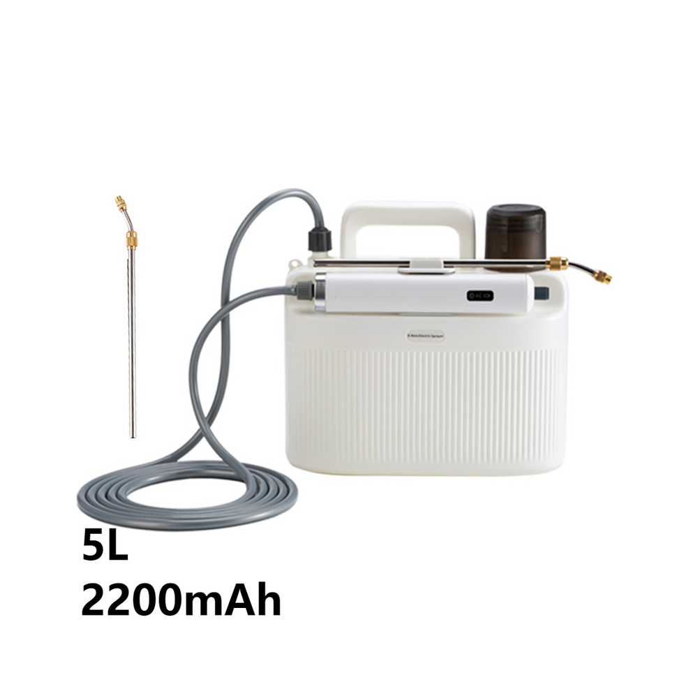 (Set D) Shoulder-Type Electric Pesticide Sprayer 5L/8L 1800mAh/ Spray Garden Power Tool Comes With Bucket USB Charging