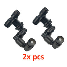 (2 pcs 1 head) Intelligent Reptile Fogger Electronic Humidifier Timer Automatic Mist System Rainforest Water Spray Control Sprinkler Terrariums
