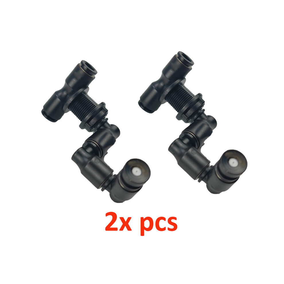 (2 pcs 1 head) Intelligent Reptile Fogger Electronic Humidifier Timer Automatic Mist System Rainforest Water Spray Control Sprinkler Terrariums