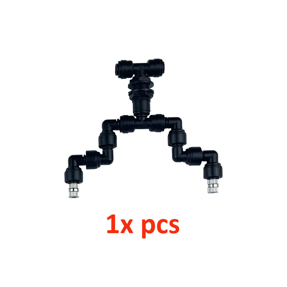 (1pcs 2 head) Intelligent Reptile Fogger Electronic Humidifier Timer Automatic Mist System Rainforest Water Spray Control Sprinkler Terrariums