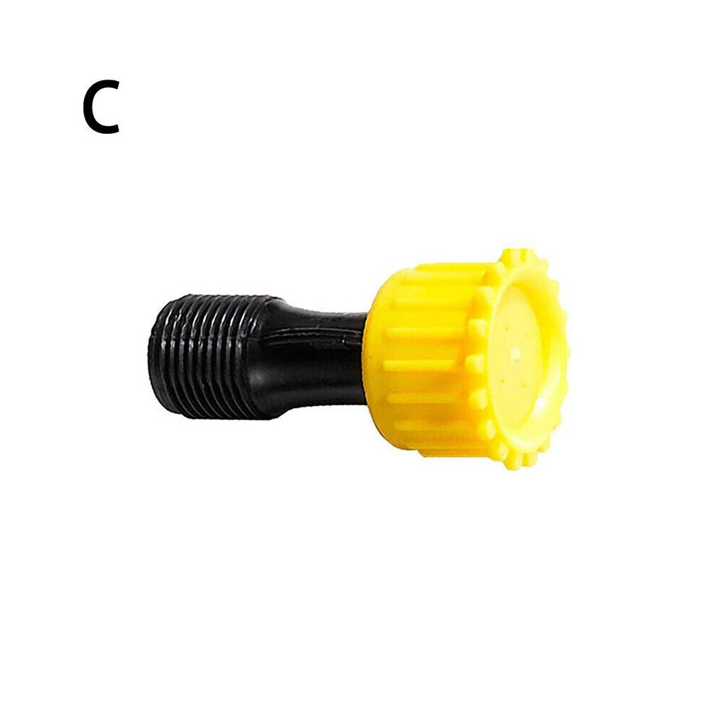 Maxpower (C) Garden Sprayer Nozzles Kit Single/Double Atomization Sector Plastic Nozzle Backpack Sprinkling Gardening Tool Accessories