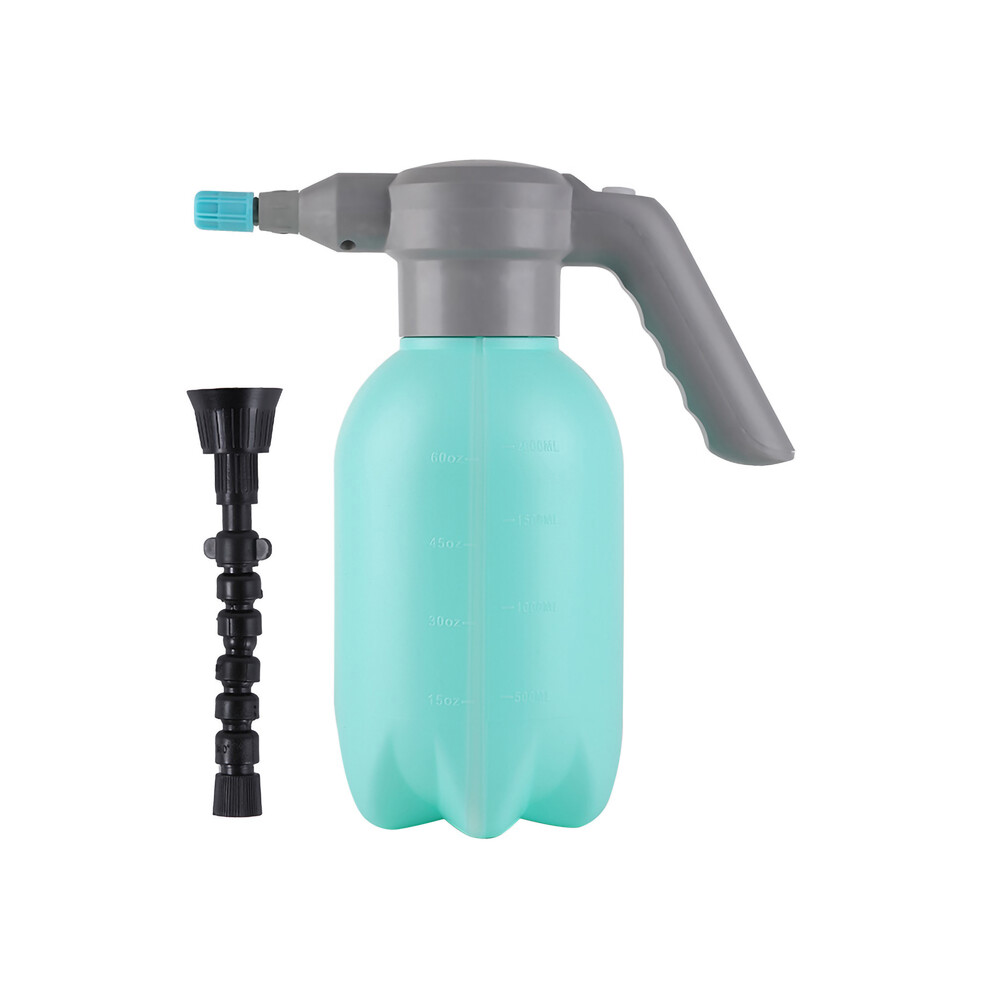 (blue) 1Pc Electric Garden Sprayer Watering Cans 2L Capacity Plant Mister Sprayer Bottle Waterproof Automatic Plant Atomizer for