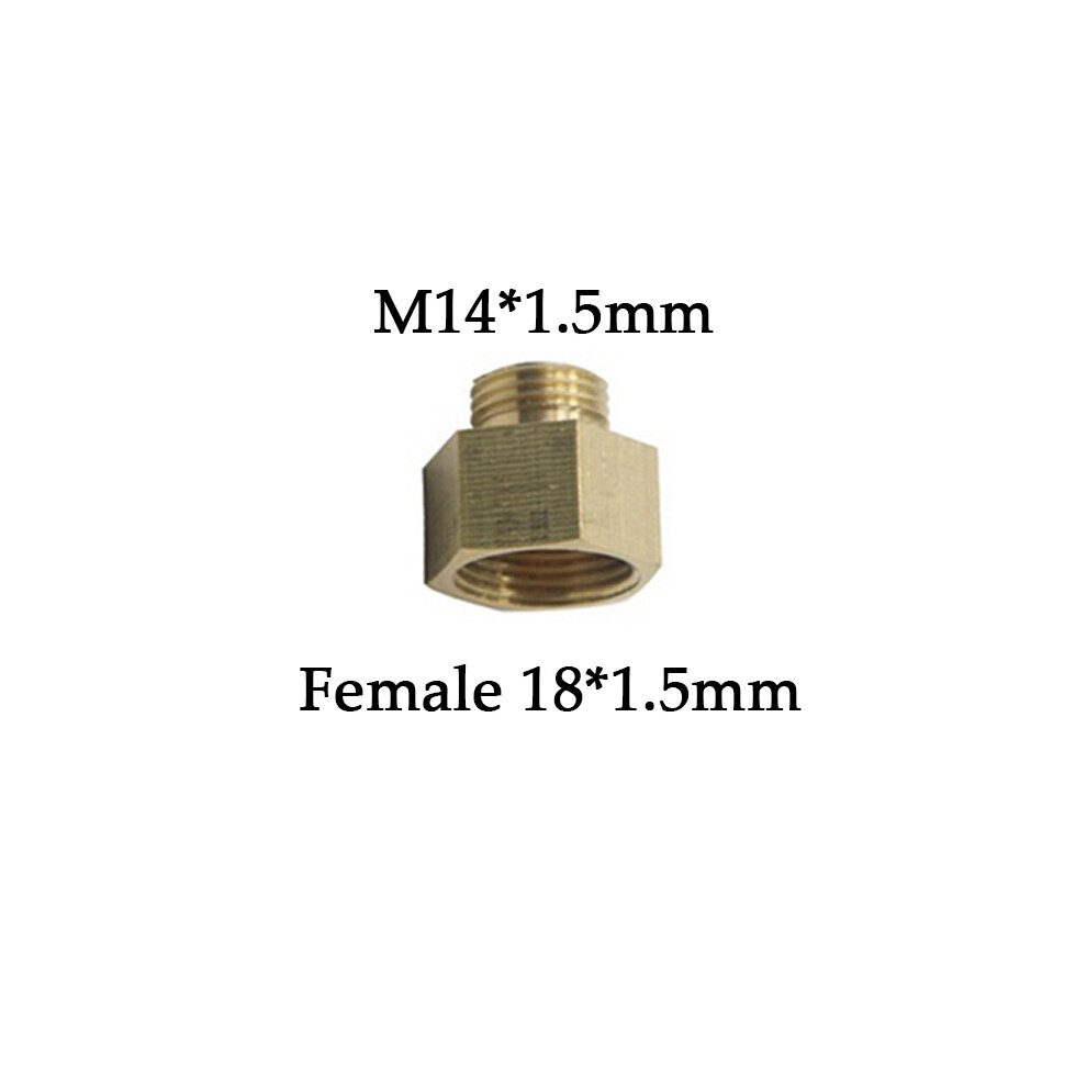 Maxpower (M14 To F18 Brass) Sprayer Nozzle Gun Adapter Thread Connector Nozzle Fittings Garden Dedust,