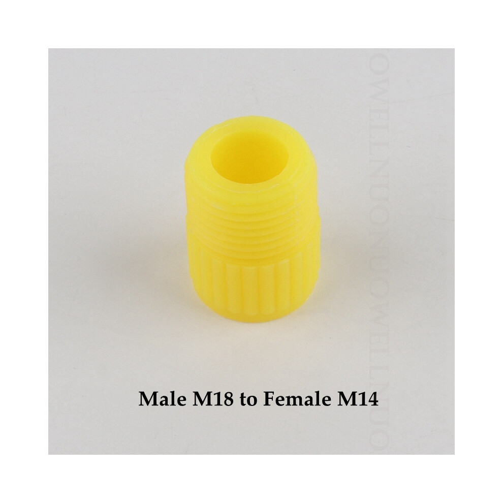 Maxpower (M18 To F14) Sprayer Nozzle Gun Adapter Thread Connector Nozzle Fittings Garden Dedust,