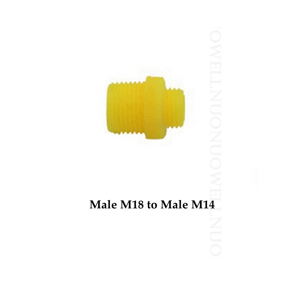 Maxpower (M18 To M14) Sprayer Nozzle Gun Adapter Thread Connector Nozzle Fittings Garden Dedust,